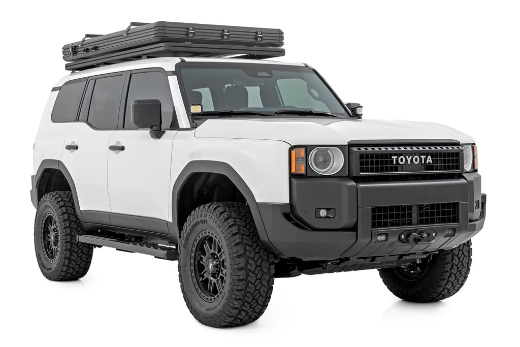 BA2 Running Boards Side Step Bars Toyota Land Cruiser 4WD (2024-2026) Rough Country