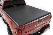 Load image into Gallery viewer, Soft Tri-Fold Bed Cover 6 Foot 9 Inch Bed Silverado/Sierra 2500HD/3500HD (20-26) Rough Country