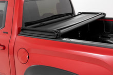 Load image into Gallery viewer, Soft Tri-Fold Bed Cover 5 Foot 7 Inch Bed with and w/o OE Rail Toyota Tundra (22-26) Rough Country
