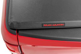 Soft Tri-Fold Bed Cover 5 Foot 7 Inch Bed Ford F-150 2WD/4WD (2004-2014) Rough Country