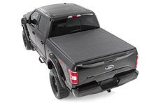Load image into Gallery viewer, Soft Tri-Fold Bed Cover 5 Foot 7 Inch Bed Ford F-150 (21-26)/F-150 Lightning (22-26) Rough Country