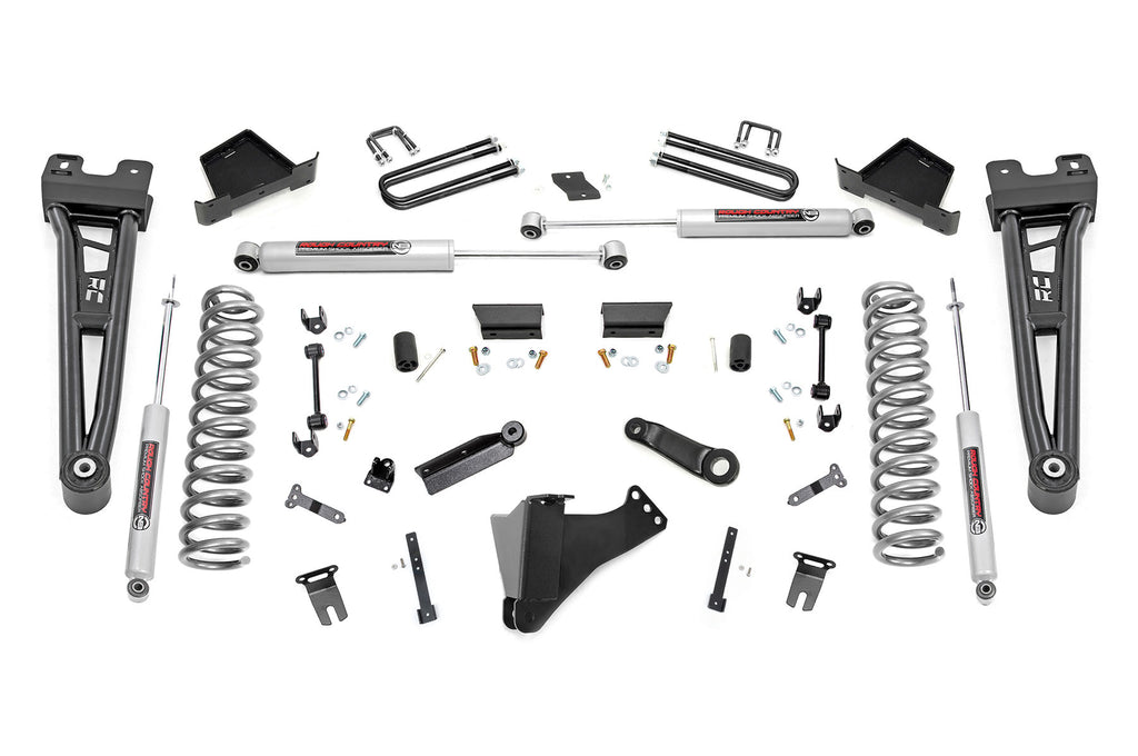 6 Inch Lift Kit Gas Radius Arm Ford F-250/F-350 Super Duty 4WD (23-26) Rough Country