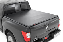 Load image into Gallery viewer, Soft Tri-Fold Bed Cover 5 Foot 7 Inch Bed Nissan Titan 2WD/4WD (2017-2024) Rough Country