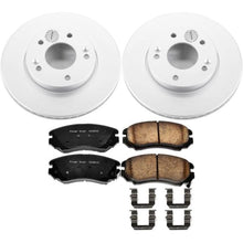 Cargar imagen en el visor de la galería, Power Stop 10-11 Kia Soul Front Z17 Evolution Geomet Coated Brake Kit