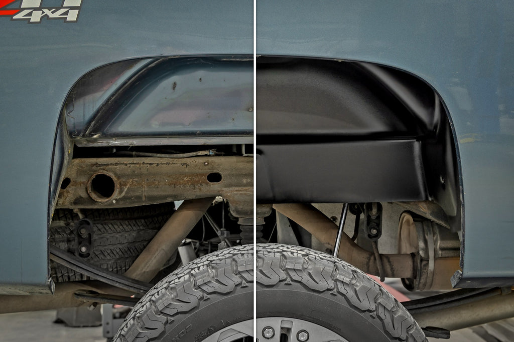 Rear Wheel Well Liners Chevy Silverado 1500 (07-13)/Silverado 2500 HD (07-10) Rough Country