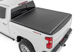 Soft Roll Up Bed Cover 5 Foot 10 Inch Bed Chevy/GMC Sierra 1500 (19-26)/Silverado 1500 (19-26) Rough Country