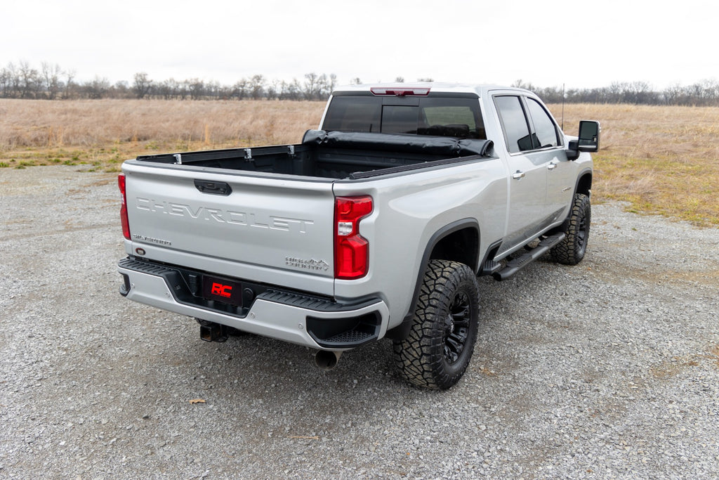 Soft Roll Up Bed Cover 6 Foot 9 Inch Bed Silverado/Sierra 2500HD/3500HD (20-26) Rough Country