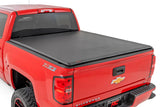 Soft Roll Up Bed Cover 6 Foot 7 Inch Bed Silverado/Sierra 1500/2500HD/3500HD (14-19 & Classic) Rough Country
