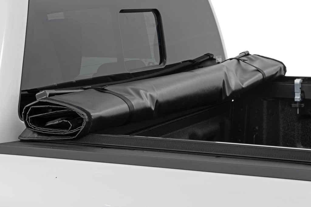 Soft Roll Up Bed Cover 5 Foot Bed Ford Ranger 2WD/4WD (2024-2026) Rough Country