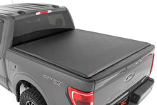 Load image into Gallery viewer, Soft Roll Up Bed Cover 6 Foot 7 Inch Bed Ford F-150/F-150 Lightning/Raptor (15-26) Rough Country