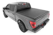 Load image into Gallery viewer, Soft Roll Up Bed Cover 6 Foot 7 Inch Bed Ford F-150/F-150 Lightning/Raptor (15-26) Rough Country