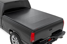 Soft Roll Up Bed Cover 6 Foot 7 Inch Bed Silverado/Sierra 1500 (00-06 & Classic) Rough Country
