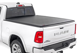 Soft Roll Up Bed Cover 6 Foot 4 Inch Bed Ram 1500 (19-26)/1500 TRX (21-24) Rough Country