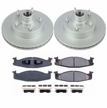 Cargar imagen en el visor de la galería, Power Stop 94-01 Ford E-150 Front Z17 Evolution Geomet Coated Brake Kit