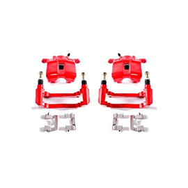 Power Stop 01-03 Acura CL Front Red Calipers w/Brackets - Pair