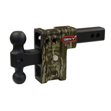 Cargar imagen en el visor de la galería, Gen-Y Mega Duty 2in Shank 5in Drop 2K TW 16K Hitch w/GH-051 Dual-Ball/GH-032 Pintle Lock - Mossy Oak
