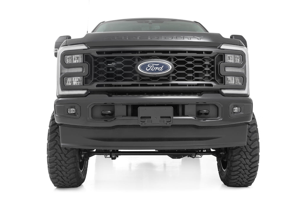 6 Inch Lift Kit Diesel No OVLD w/ M1 Rear Shocks Ford F-250/F-350 Super Duty 4WD (23-25) Rough Country
