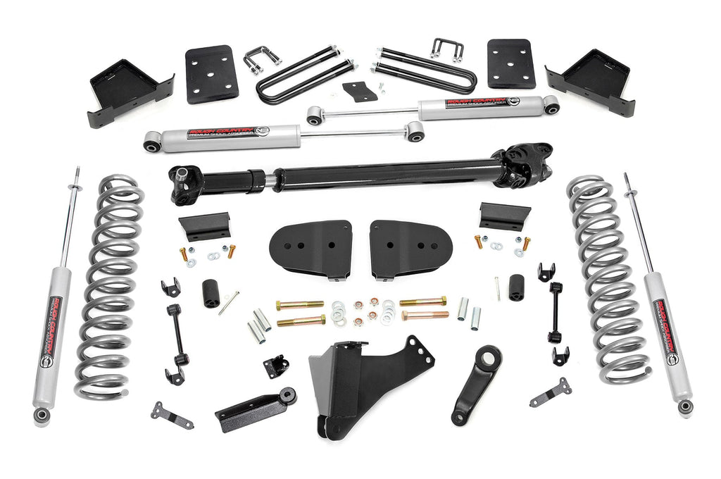 6 Inch Lift Kit Diesel OVLD D/S Ford F-250/F-350 Super Duty (23-25) Rough Country