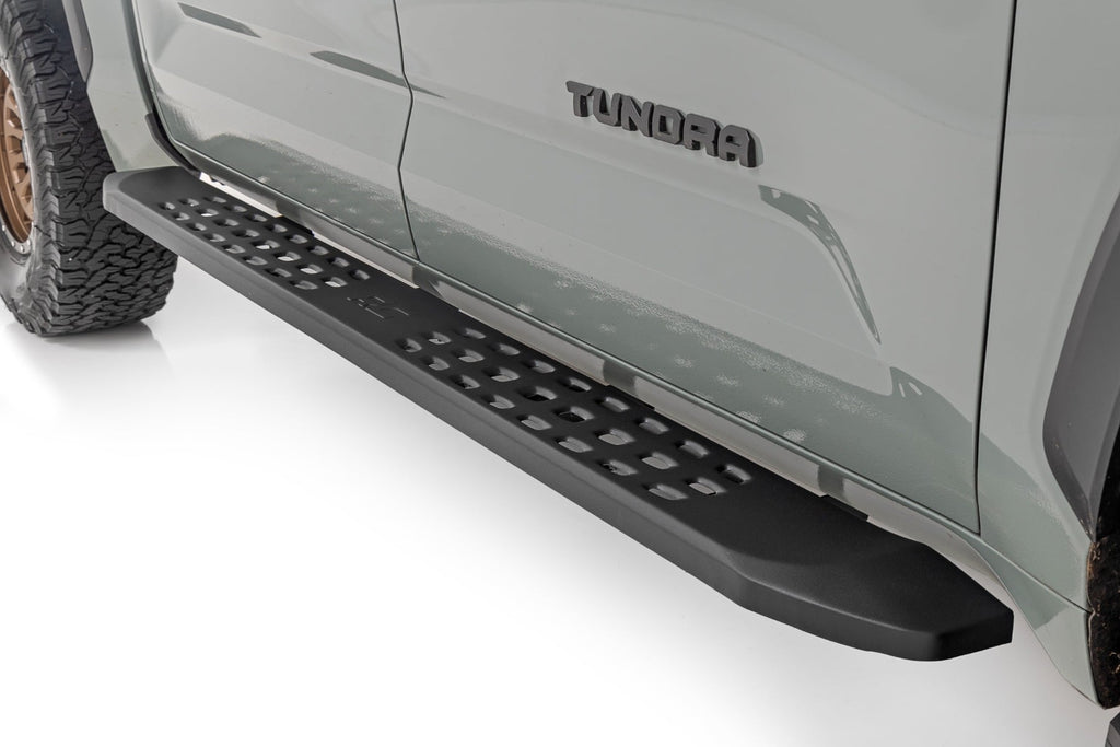 RPT2 Running Board Crew Cab Black Toyota Tundra 2WD/4WD (2022-2026) Rough Country