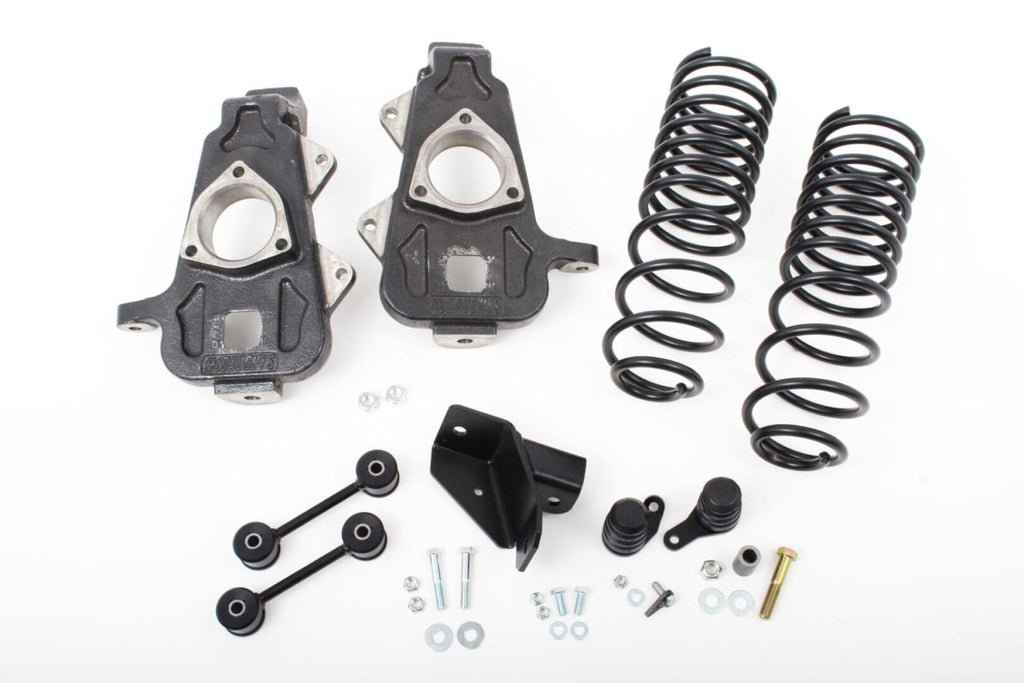 McGaughy's 2/4 Inch Spindle/Rear Coil Lowering Kit 2009-2018 Dodge Ram 1500 2WD