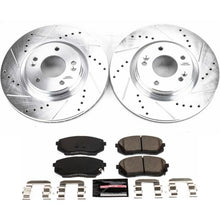 Cargar imagen en el visor de la galería, Power Stop 16-19 Hyundai Sonata Front Z23 Evolution Sport Brake Kit