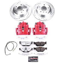 Cargar imagen en el visor de la galería, Power Stop 13-15 BMW X1 Rear Z26 Street Warrior Brake Kit w/Calipers