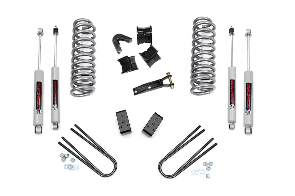 4 Inch Lift Kit Rear Blocks Ford Bronco 4WD (1978-1979) Rough Country