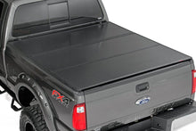 Load image into Gallery viewer, Hard Folding Bed Cover 6.7 Ft Bed 17-21 Ford Super Duty 2WD/4WD Rough Country
