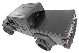 Hard Folding Bed Cover 5.0 Foot Bed 20-22 Jeep Gladiator JT 4WD Rough Country