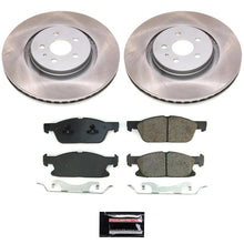 Load image into Gallery viewer, Power Stop 17-20 Lincoln MKZ Front Semi-Coated Rotor Kit