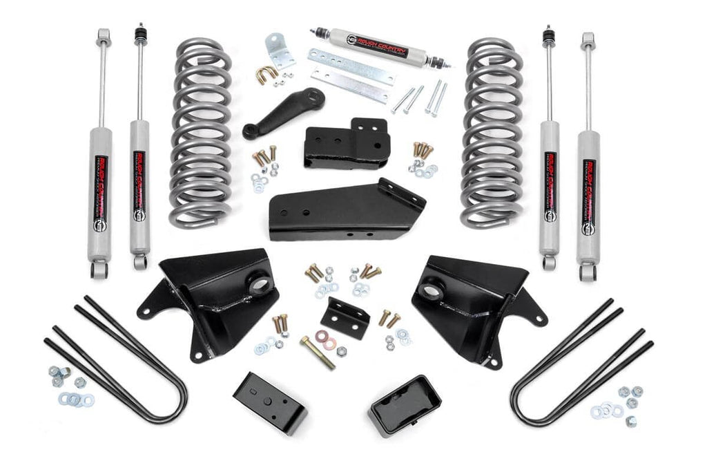 4 Inch Lift Kit Rear Blocks Ford F-150 4WD (1980-1996) Rough Country