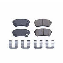 Cargar imagen en el visor de la galería, Power Stop 06-08 Hyundai Accent Rear Z17 Evolution Ceramic Brake Pads w/Hardware