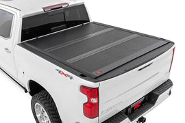 Hard Low Profile Bed Cover 5 Foot 9 Inch Bed Rail Caps Silverado/Sierra 1500/2500HD/3500HD (14-19 & Classic) Rough Country