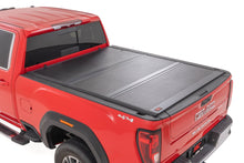 Cargar imagen en el visor de la galería, Hard Low Profile Bed Cover 6 Foot 9 Inch Bed Rail Caps Silverado/Sierra 2500HD/3500HD (20-26) Rough Country