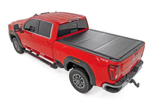 Cargar imagen en el visor de la galería, Hard Low Profile Bed Cover 6 Foot 9 Inch Bed Rail Caps Silverado/Sierra 2500HD/3500HD (20-26) Rough Country