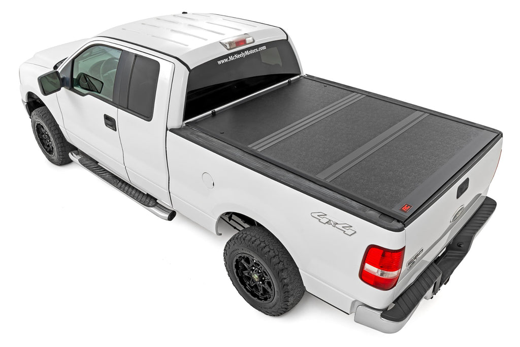 Hard Low Profile Bed Cover 6 Foot 7 Inch Bed Ford F-150 2WD/4WD (2004-2014) Rough Country