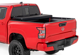 Hard Low Profile Bed Cover 5 Foot Bed w/Cargo Mgmt Nissan Frontier (22-26) Rough Country