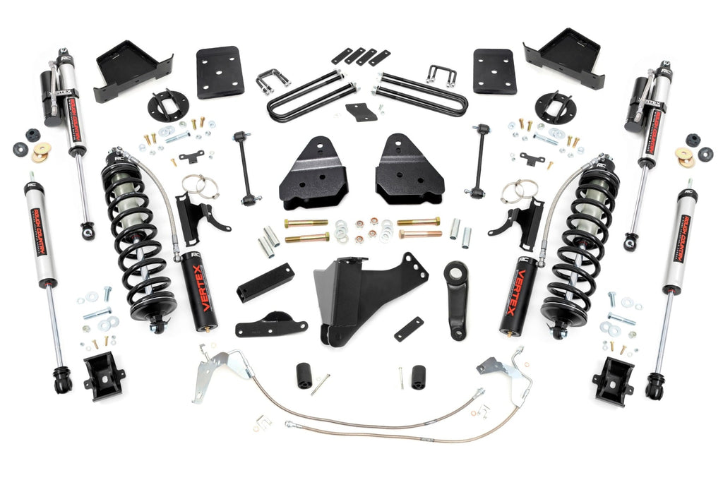 4.5 Inch Lift Kit W/O Overloads C/O Vertex Ford F-250/F-350 Super Duty (08-10) Rough Country