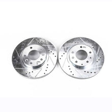 Cargar imagen en el visor de la galería, Power Stop 06-15 Mazda MX-5 Miata Front Evolution Drilled &amp; Slotted Rotors - Pair