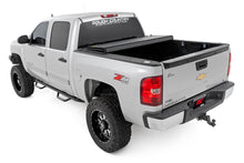Load image into Gallery viewer, Hard Tri-Fold Flip Up Bed Cover 5 Foot 9 Inch Bed Silverado/Sierra 1500 (07-13) Rough Country