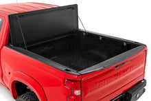 Load image into Gallery viewer, Hard Tri-Fold Flip Up Bed Cover 5 Foot 10 Inch Bed Chevy/GMC Sierra 1500 (19-26)/Silverado 1500 (19-26) Rough Country