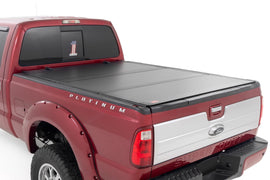 Hard Tri-Fold Flip Up Bed Cover 6 Foot 10 Inch Bed Ford F-250/F-350 Super Duty (99-16) Rough Country
