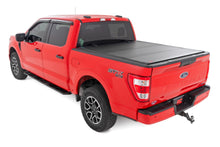 Load image into Gallery viewer, Hard Tri-Fold Flip Up Bed Cover 5 Foot 7 Inch Bed Ford F-150 2WD/4WD (2015-2020) Rough Country