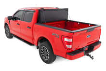 Load image into Gallery viewer, Hard Tri-Fold Flip Up Bed Cover 5 Foot 7 Inch Bed Ford F-150 2WD/4WD (2015-2020) Rough Country