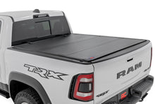 Load image into Gallery viewer, Hard Tri-Fold Flip Up Fold Bed Cover 5 Foot 7 Inch Bed Ram 1500 (19-26)/1500 TRX (21-24) Rough Country