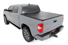 Load image into Gallery viewer, Hard Tri-Fold Flip Up Bed Cover 5 Foot 7 Inch Bed Toyota Tundra 2WD/4WD (07-21) Rough Country