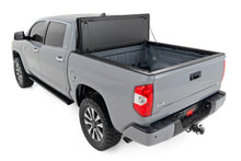 Load image into Gallery viewer, Hard Tri-Fold Flip Up Bed Cover 5 Foot 7 Inch Bed Toyota Tundra 2WD/4WD (07-21) Rough Country