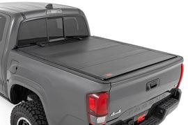 Hard Tri-Fold Flip Up Bed Cover 6 Foot Bed Toyota Tacoma 2WD/4WD (2016-2023) Rough Country