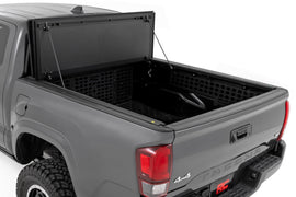 Hard Tri-Fold Flip Up Bed Cover 6 Foot Bed Toyota Tacoma 2WD/4WD (2016-2023) Rough Country