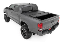 Cargar imagen en el visor de la galería, Hard Tri-Fold Flip Up Bed Cover 6 Foot Bed Toyota Tacoma 2WD/4WD (2016-2023) Rough Country